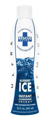 Rescue Detox 32oz Blueberry - Smoke Shop