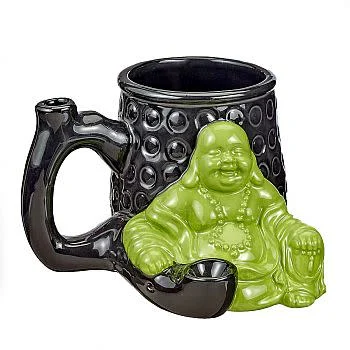 Roast & Toast Buddha Pipe Mug - Smoke Shop