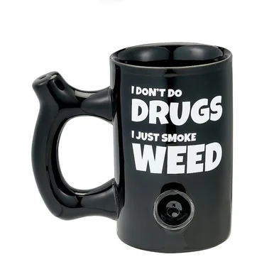 Roast & Toast I Don't Do Drugs Pipe Mug - Smoke Shop