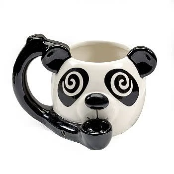 Roast & Toast Panda Pipe Mug - Smoke Shop