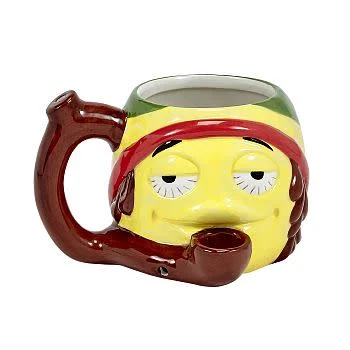 Roast & Toast Stoner Emoji Pipe Mug - Smoke Shop