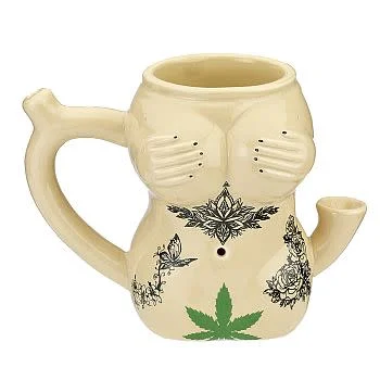 Roast & Toast Tattoo Girl Pipe Mug - Smoke Shop