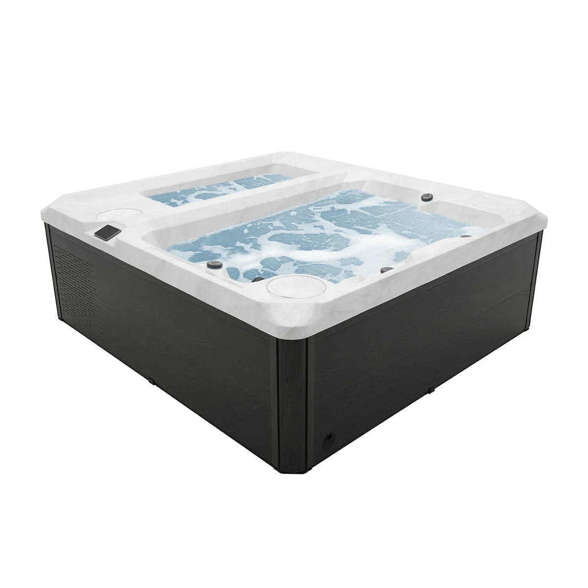 LIFETREND Sierra 3 Person Hot Tub & Cold Plunge Combo