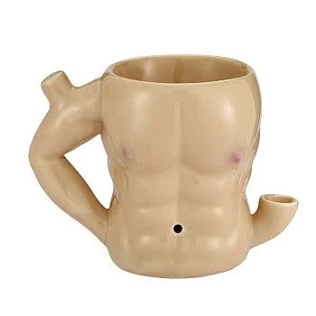 Six Pack Abs Roast & Toast Pipe Mug - Smoke Shop