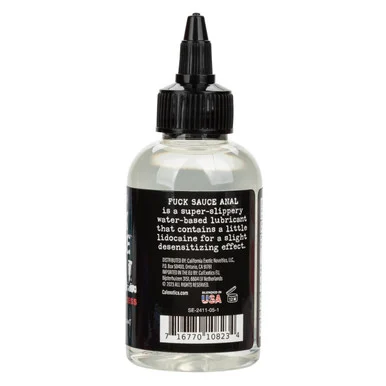 Fuck Sauce Anal Numbing Lubricant 4 Oz - Adult Toys