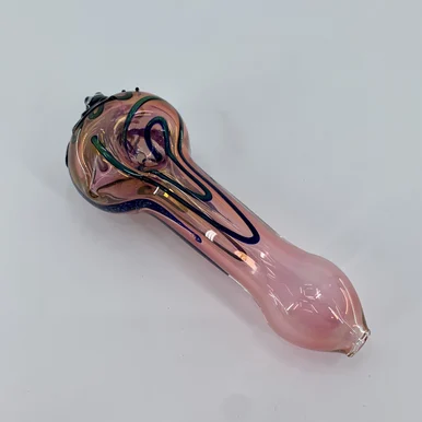 The Crush Glass: Dichroic Critter Hand Pipe (5") - Smoke Shop