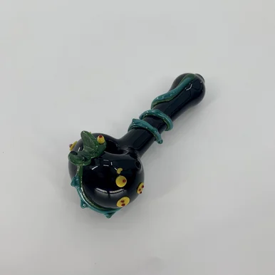 The Crush Glass: Dragon Gamer Hand Pipe (5") - Gifts Under $100