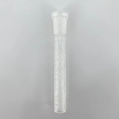 The Crush Glass: Etched Glass 14/18 Downstem (4") - Smoke Shop