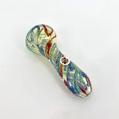 The Crush Glass: Lattice Hand Pipe (4") - Smoke Shop