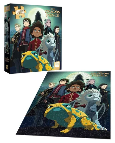 The Dragon Prince "Heroes at the Storm Spire" 1000 Piece Puzzle - Clothing & Games