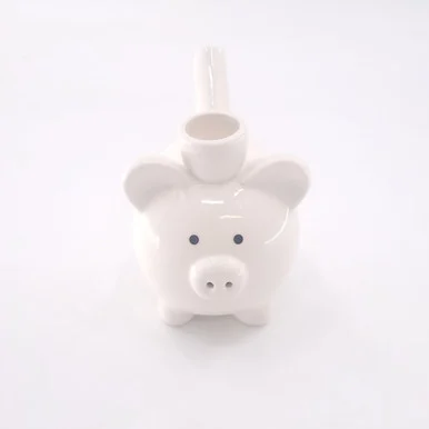 The "Save Your Greens" Piggy Pipe - Smoke Shop