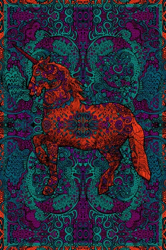 Unicorn 3-D Tapestry (60"x90")