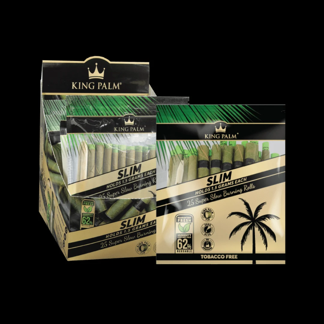 25 Slim Rolls - King Palm