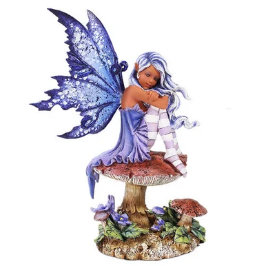 Violet Fairy Statue - Incense & Home Decor