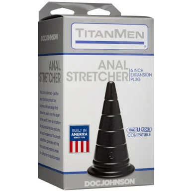 Titanmen Anal Stretcher 6 Inch Plug - Adult Toys