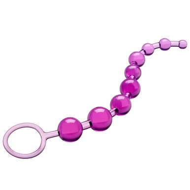 Classic Anal Beads Purple - Adult Toys