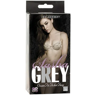 Sasha Grey Ultraskyn Cream Pie Pussy Pocket - Adult Toys