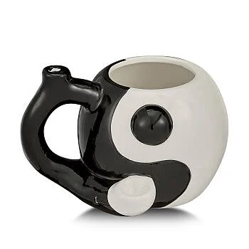 Yin Yang Pipe Mug - Smoke Shop