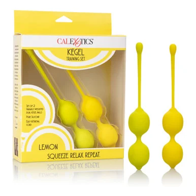 Kegel Training Set Lemon - Adult Toys