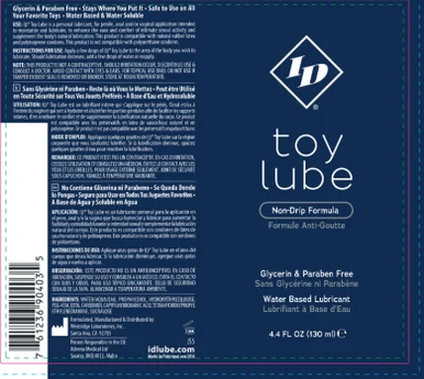 ID Toy Lube 4.4 Fl Oz Bottle - Adult Toys