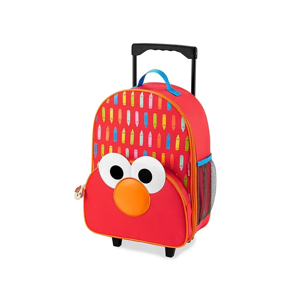 Skip Hop Sesame Street Toddler Kids Carry-On Rolling Luggage - Elmo