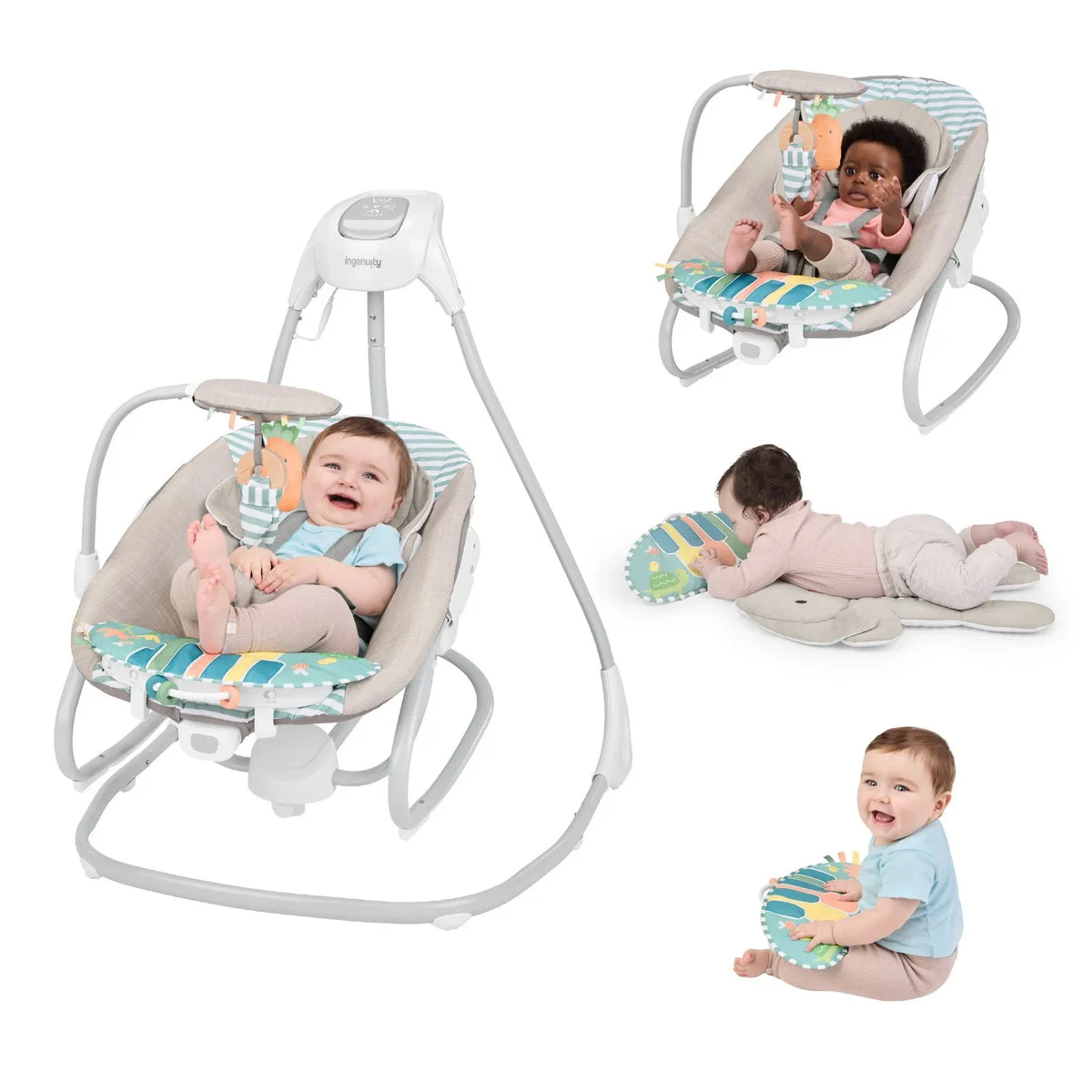 Ingenuity Simple Comfort Compact Soothing Swing - Sylvi