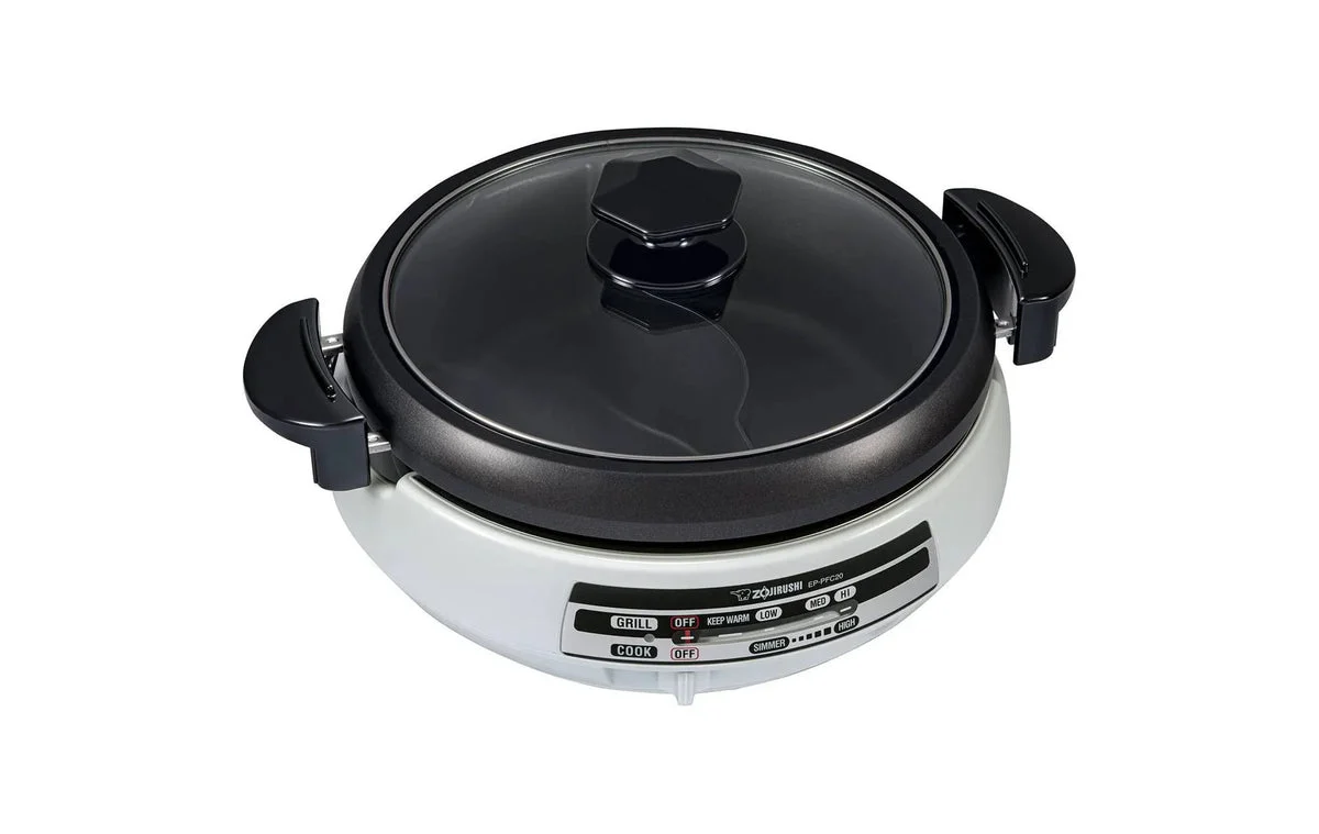 Zojirushi Electric Skillet for Yin Yang Hot Pot - Silver