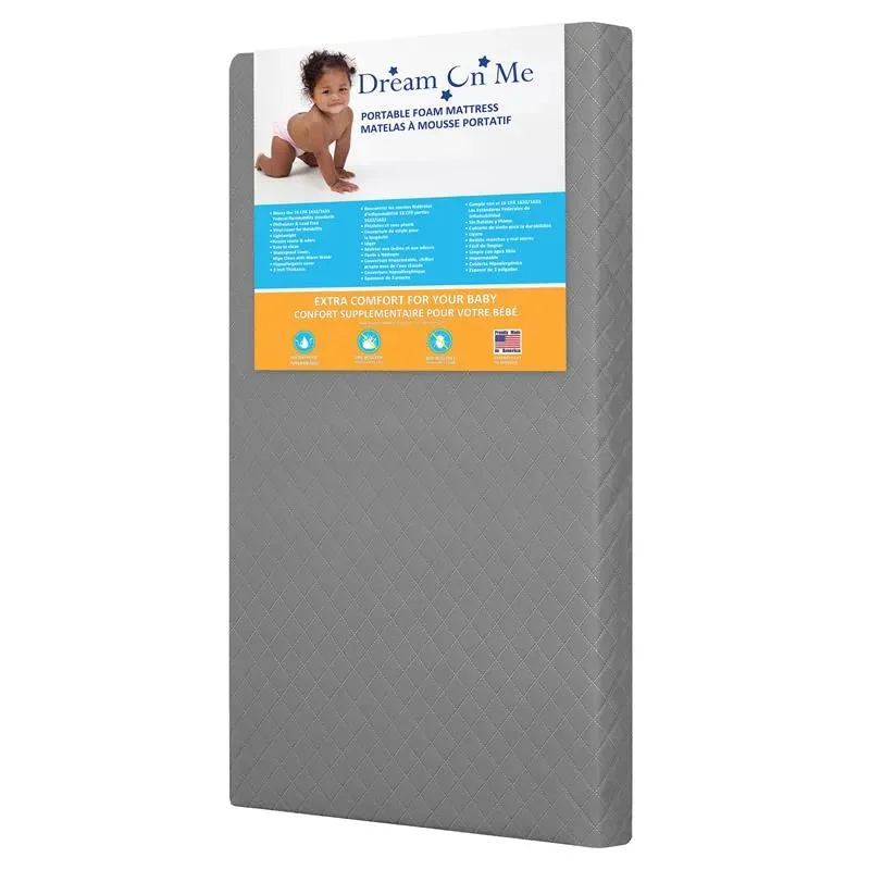 Dream on Me, Aster 3 Fiber Portable/Mini Crib Mattress