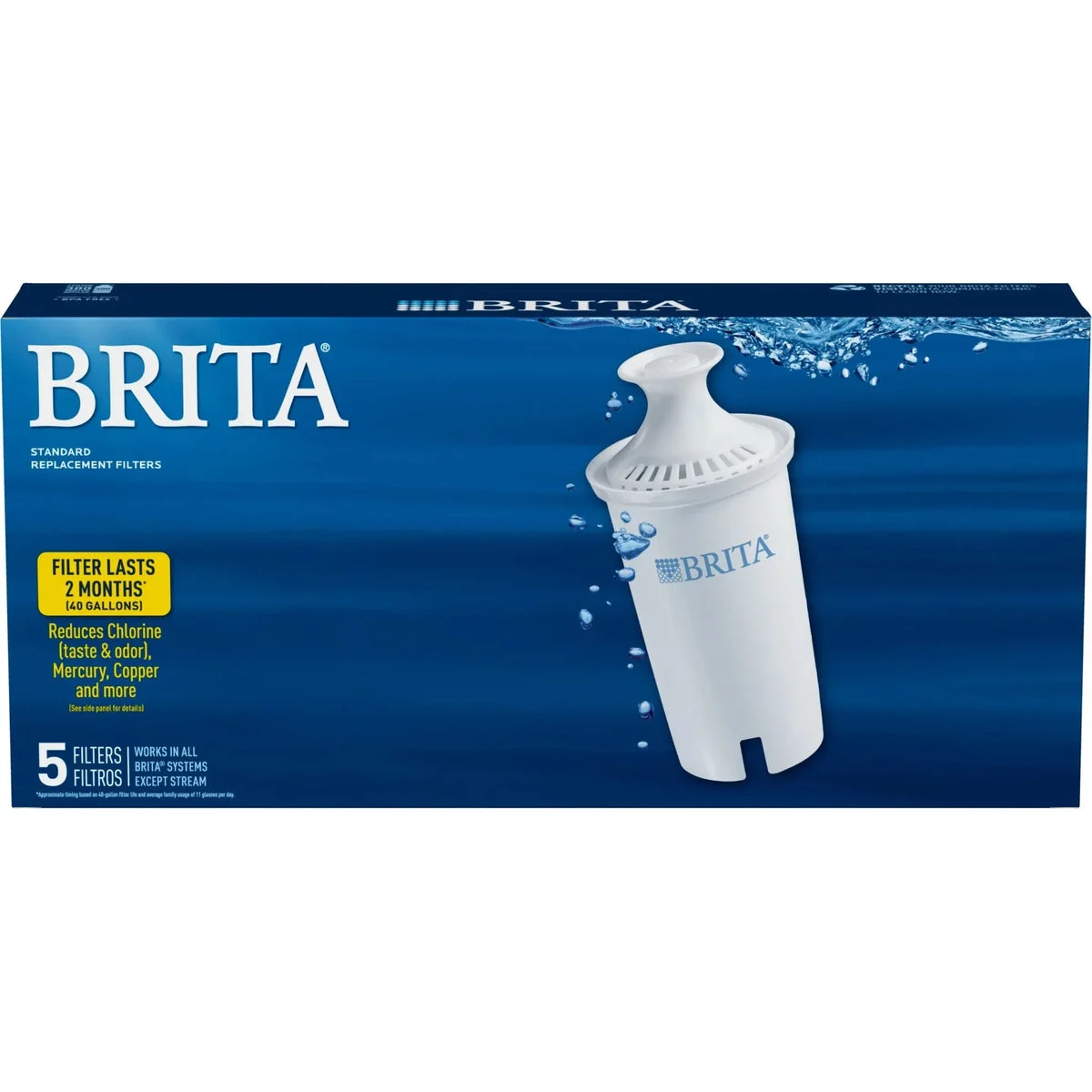 Brita IcePure JFC002-a Replacement for OB03 Pitcher Filter - 2-Pack