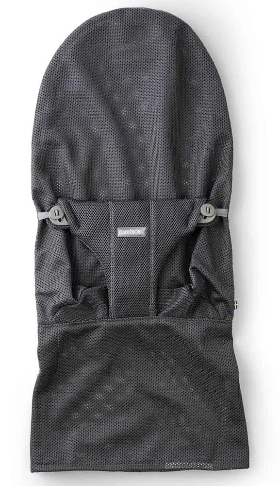 BabyBjörn Fabric Seat for Bouncer - Anthracite Mesh