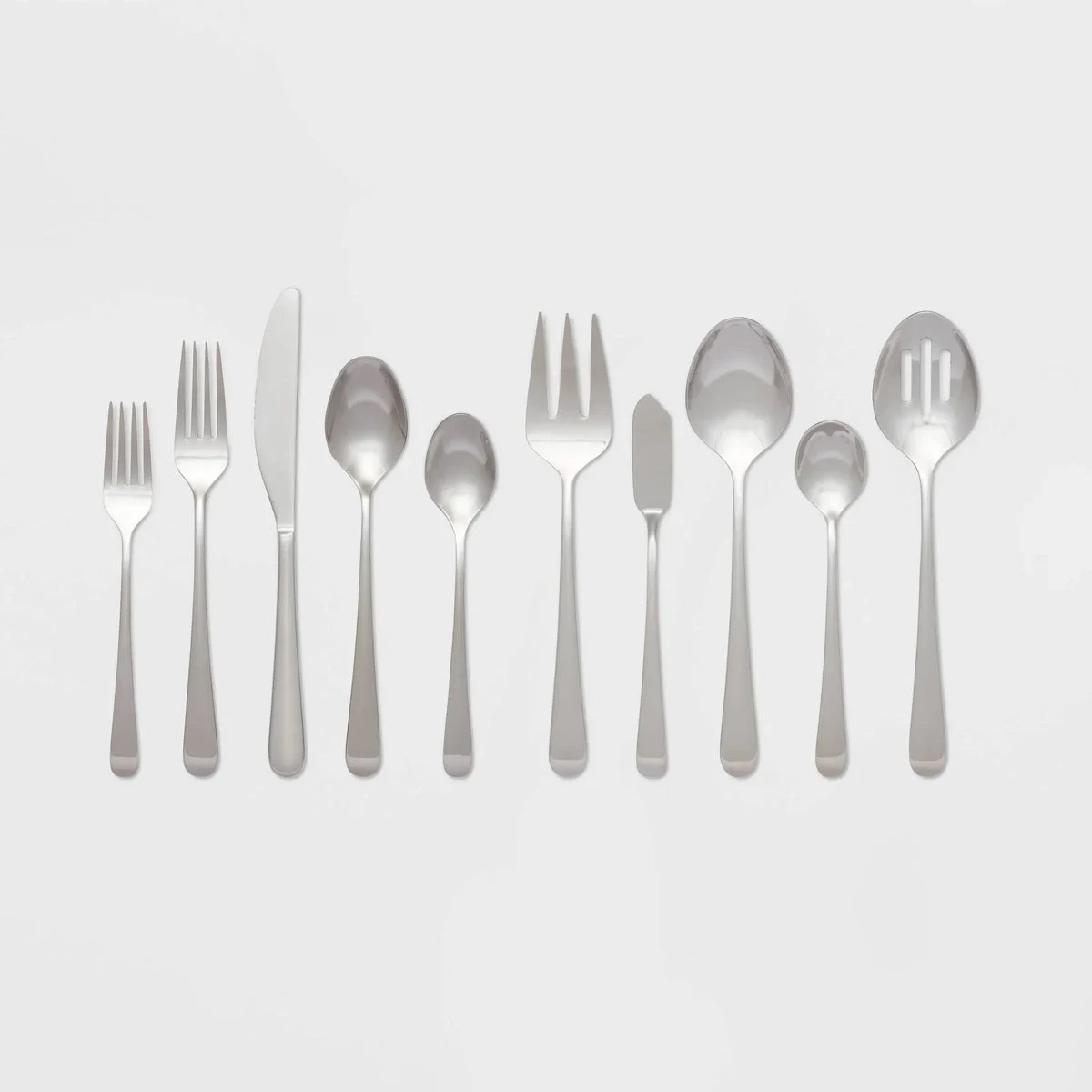 Threshold 45pc Harrington Flatware Set Silver - Threshold™
