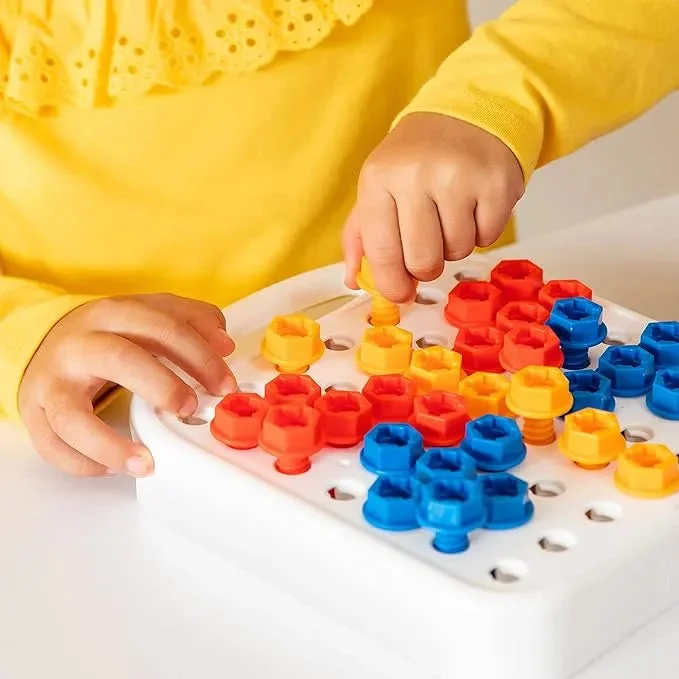 Educational Insights Design & Drill Patterns & Shapes Toy Kit