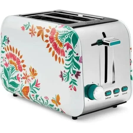Unbranded/Generic 2-Slice Toaster - Folk Print