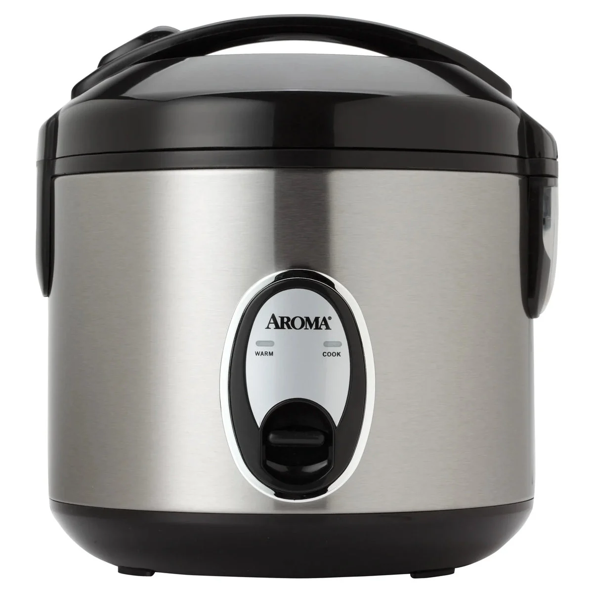 Aroma 8 Cup Rice Cooker - Stainless Steel ARC-904SB (See Description)