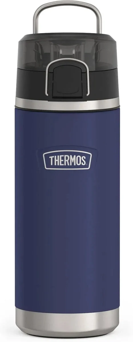 THERMOS FUNTAINER Water Bottle with Spout - Navy