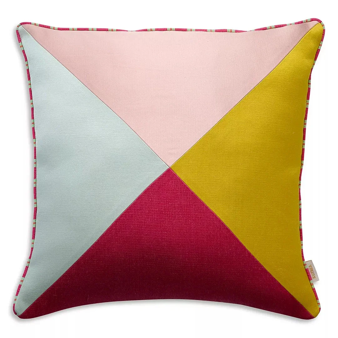 Kutnia Reversible Patchwork Decorative Pillow, 18