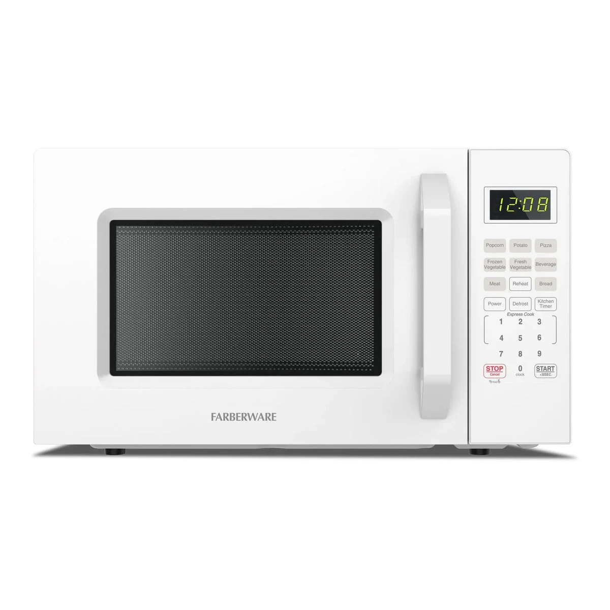 Farberware Compact Microwave Oven - White