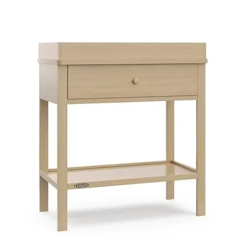 Graco Storage Changing Table - Driftwood
