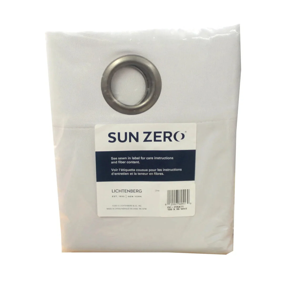 Sun Zero Extreme Blackout Grommet Top Curtain Panel Pratt - 100