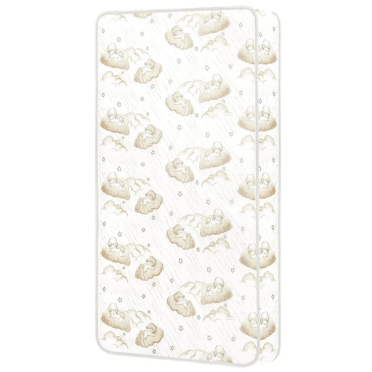 Dream On Me 88 Coil Spring Crib and Toddler Bed Mattress Brown