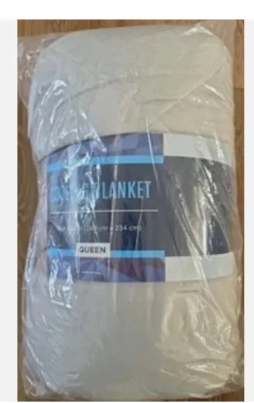 Oeko Tex PEM America Diamond Quilted Cooling Blanket - Queen Size, Grey - 92” x 98”