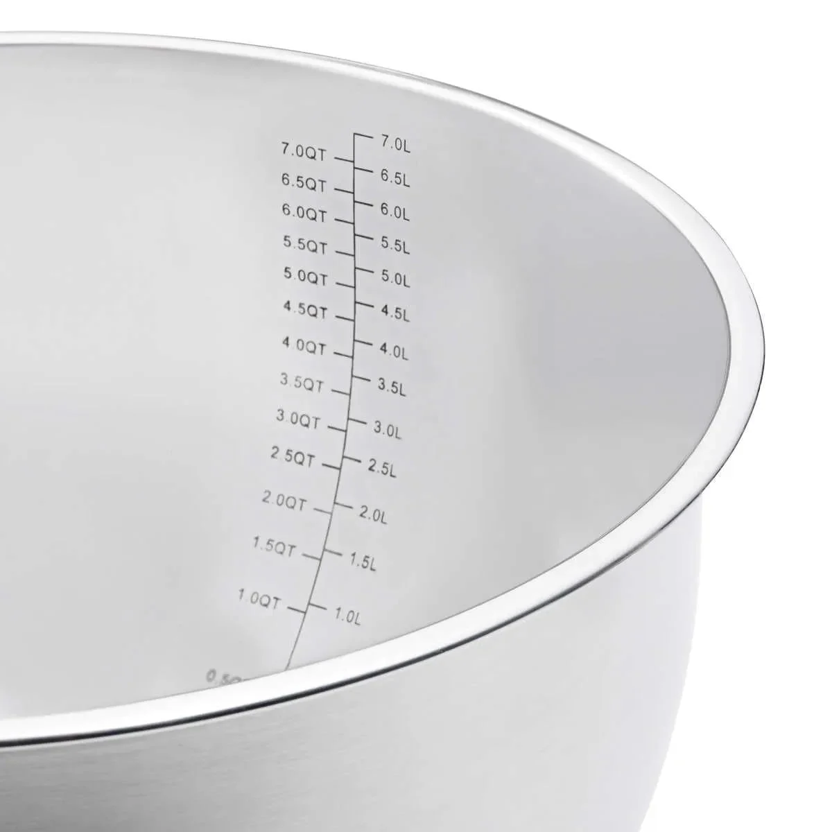 MIU Stainless Steel Mixing Bowls Set of 3 - Silver
