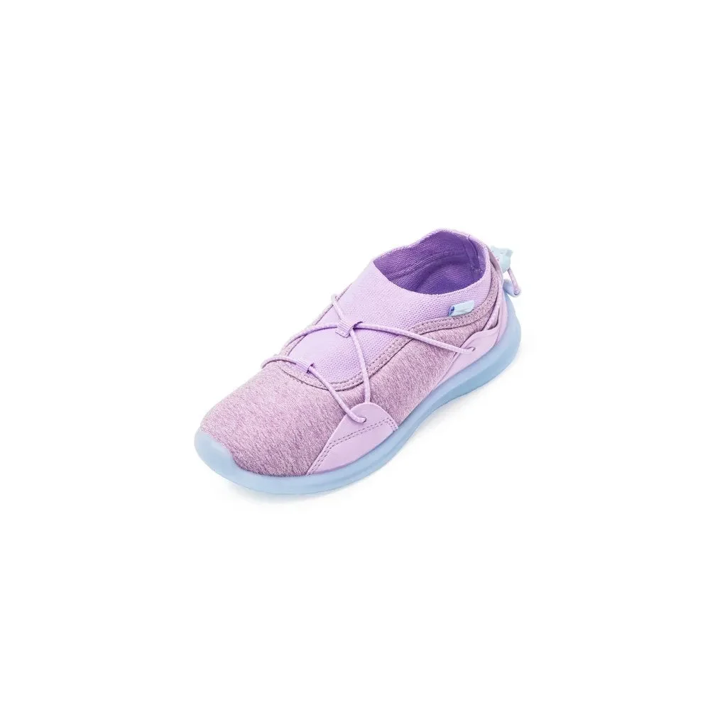 Speedo Junior WaterTrek Water Shoes - Lilac L: Abstract Pattern, Breathable Pull-On