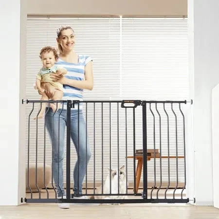 Unbranded/Generic Extra Tall Baby Gate - Black
