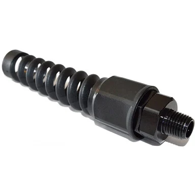 Legacy Manufacturing RP900375S Flexzilla Pro Air Hose Reusable Fitting With Swivel 3/8" Barb 1/4" Mnpt