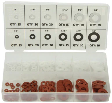 Atd Tools ATD-371 200 Pc. Fiber And Nylon Washer Assortment 371_59