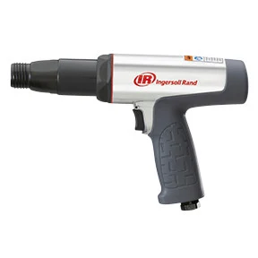 Ingersoll Rand 119MAXK Industrial Duty Long Barrel Air Hammer 5-piece Chisel Set, Vibration Reduced, 2530 Bpm, 3-1/2" Stroke, 3/4" Bore