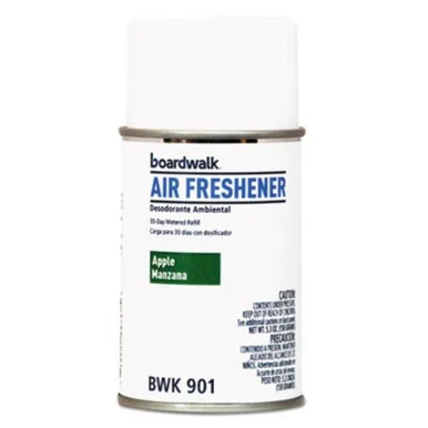 Boardwalk 901 Metered Air Freshener Refill, for Apple Harvest, 5.3 Oz Aerosol, 12/carton