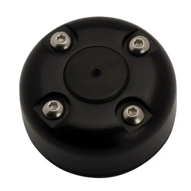 PYI Inc CG20SB Seaview Cable Gland W/cover - Black Powder Coated - Stainless Steel Wire - Size 2-10mm