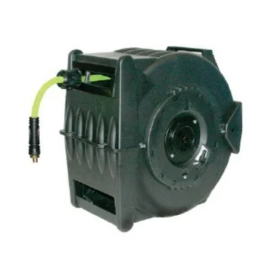 Legacy Manufacturing L8305FZ Flexzilla Pro Retractable Air Hose Reel With Levelwind Technology, 3/8" X 50'